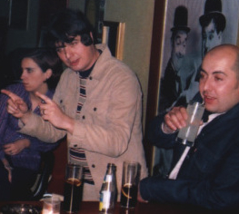 Cecile, Roch y Laurent French conection!