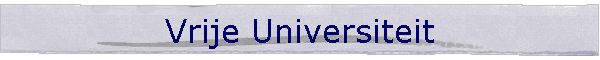 Vrije Universiteit