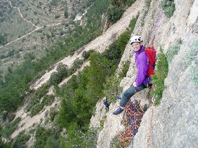 Via Gene, Second belay