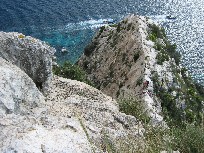 The ridge on Penon