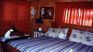 Master Bedroom with kingsize bed