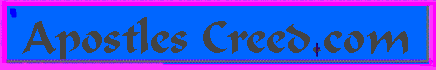 Apostles Creed Banner