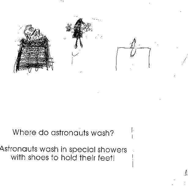 Where do Astronauts wash?