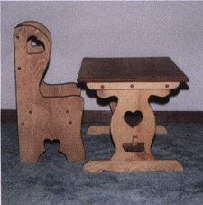 Childs Table & Chairs