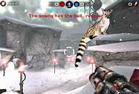 A cat got into Unreal Tournament!