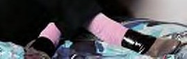 Pink socks--fab