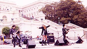 Ringmaster performing OFFEND - GW BUSH AS (P) RESIDENT