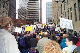 Big crowds
