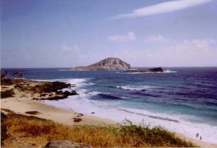 China Man's Hat Island...looks like something from a postcard...