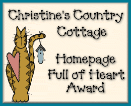 Christine's Country Cottage Award