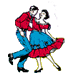 Square Dance Couple