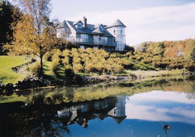 House and Pond