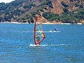 Wind Surfer at Lake Lopez CA