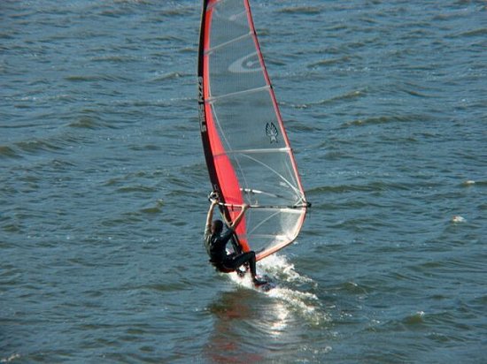 Wind Surfer, Lake Lopez, CA