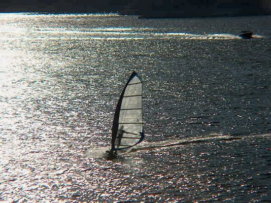 Wind Surfer, Lake Lopez, CA