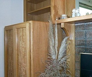 April's Oak Cabinet