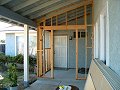 Porch addition, private customer