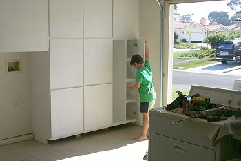 Storage cabinets