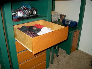Drawers, lots of them!