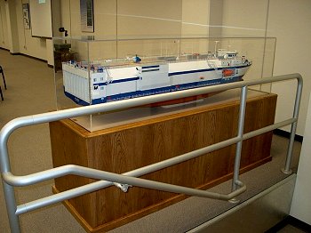 Oak Display Cabinet for Boeing
