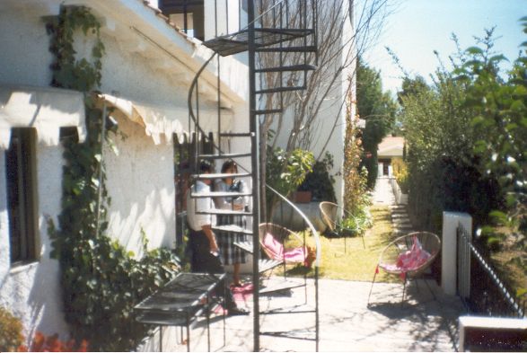 Outside