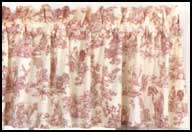 Country Toile Valances