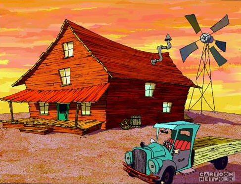 The Bagge house in Nowhere.