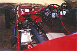 Interior of a racer