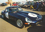 Jaguar E Type coupe Snetterton 1997
