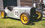 Austin7 racer at the Gayden 75th anniversary celebrations