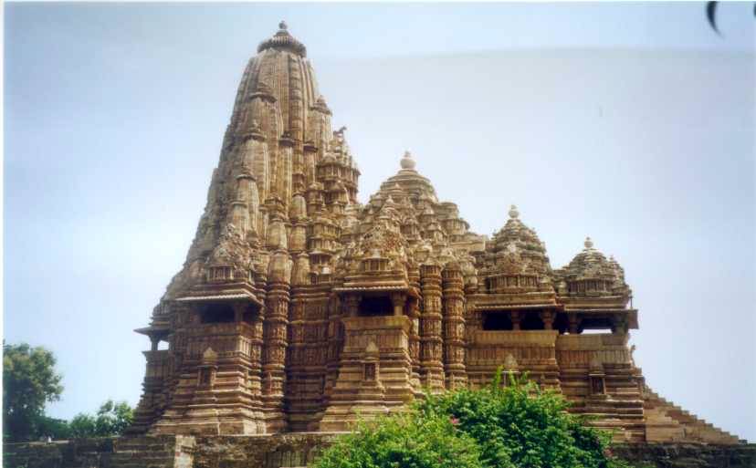 Hindu temple in Khajuraho