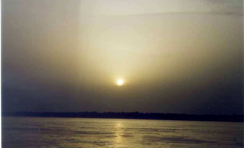 Sunrise over the Ganges