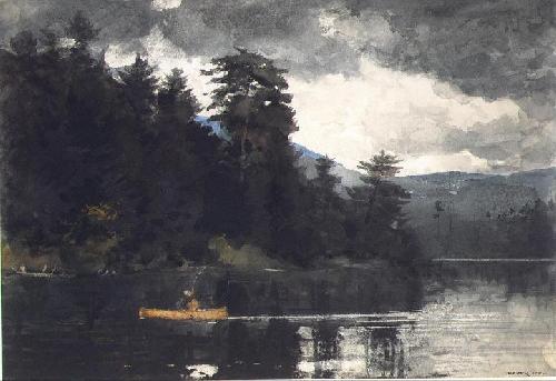 Winslow Homer's Adirondack watercolors