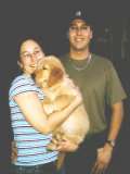 Blue and His new Mom & Dad