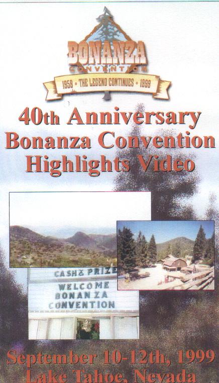 Bonanza Convention videotape