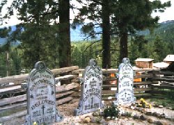 graves of Ben, Hoss & Little Joe