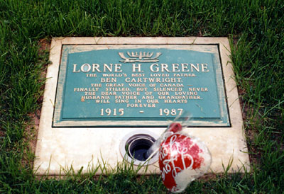 Lorne's grave