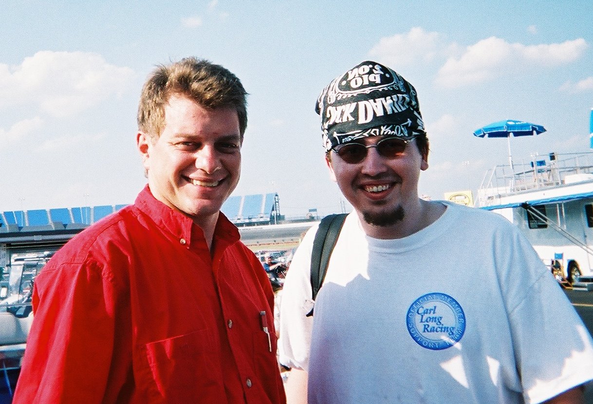 Myself & My Favorite NASCAR Driver, Carl Long