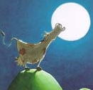 Moo at the moon