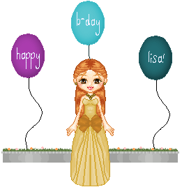 For lisa's birthday.