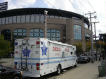 Chicago Police Mobile Command Center in front of US Cellular Field during 2005 White Sox playoffs.