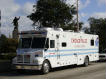 Chicago Police Mobile Command Center in Grant Park during the 2005 Chicago Marathon.