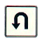 U Turn Sign