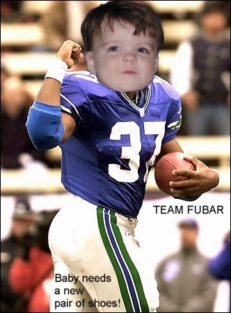 Shaun "Babyface" Alexander, shown here with his helmet off for the first time.