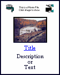 Movie Slide Layout