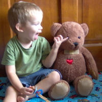 CPR Teddy's Eyes