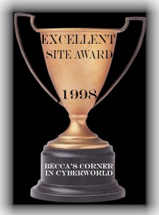 I've Won Becca's Excellent Site Award!