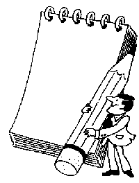 Notebook & Pencil