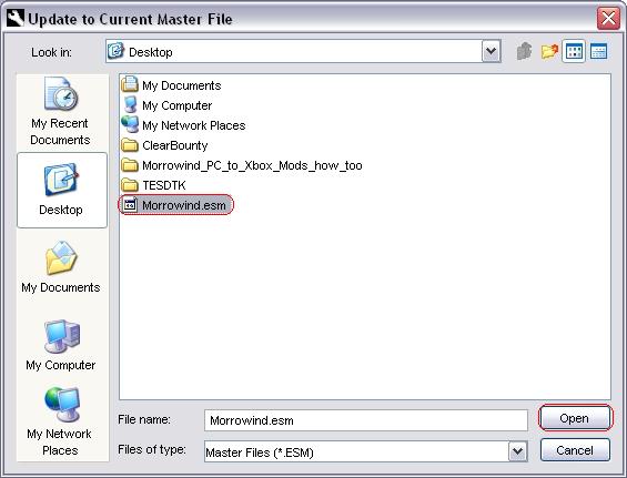 Update to Current Master File