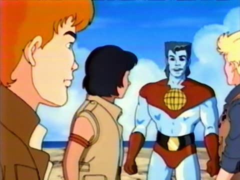 Ah, the man of the hour, old Captain Planet himself. You can't see it here, but he's not "wearing" boots.